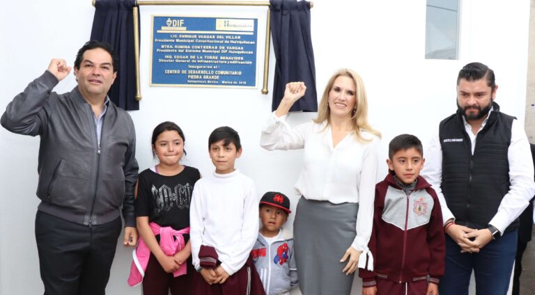 El alcalde Enrique Vargas hizo entrega del Centro de Desarrollo Comunitario de la comunidad de Piedra Grande