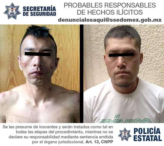 Fueron aprendidos por elementos de la SS y policías municipales dos probables responsables de los delitos de robo y privación de la libertad