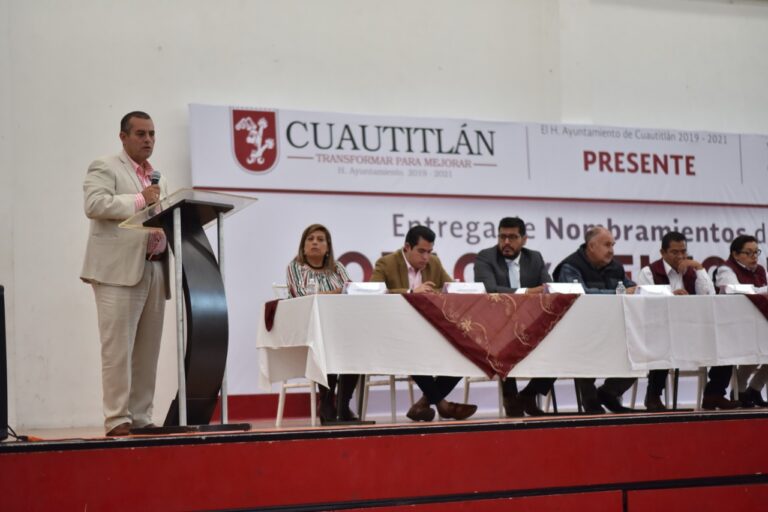 Integrantes de los consejos de participación ciudadana y delegados de Cuautitlán contarán con capacitación para sus labores.