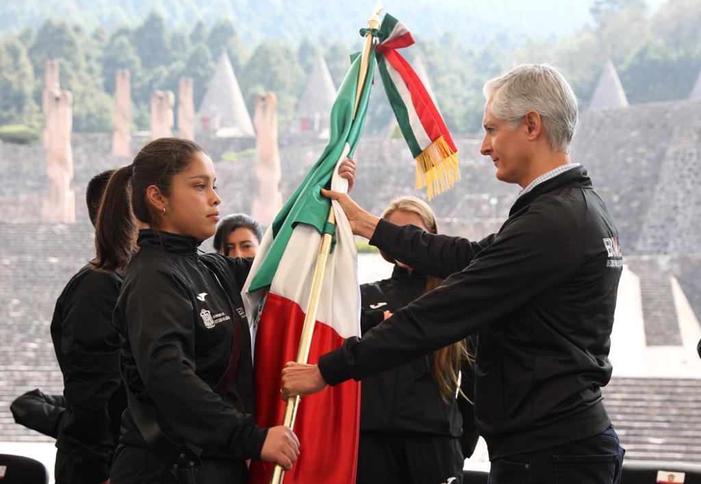 Anuncia Alfredo del Mazo que se realizan diferentes obras de remodelación, rehabilitación y construcción de instalaciones deportivas en la entidad mexiquense.