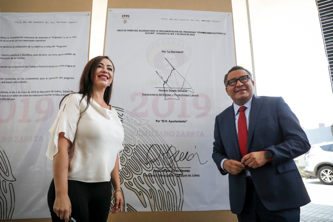 Gobierno naucalpense dio inició al programa Jóvenes Construyendo Futuro