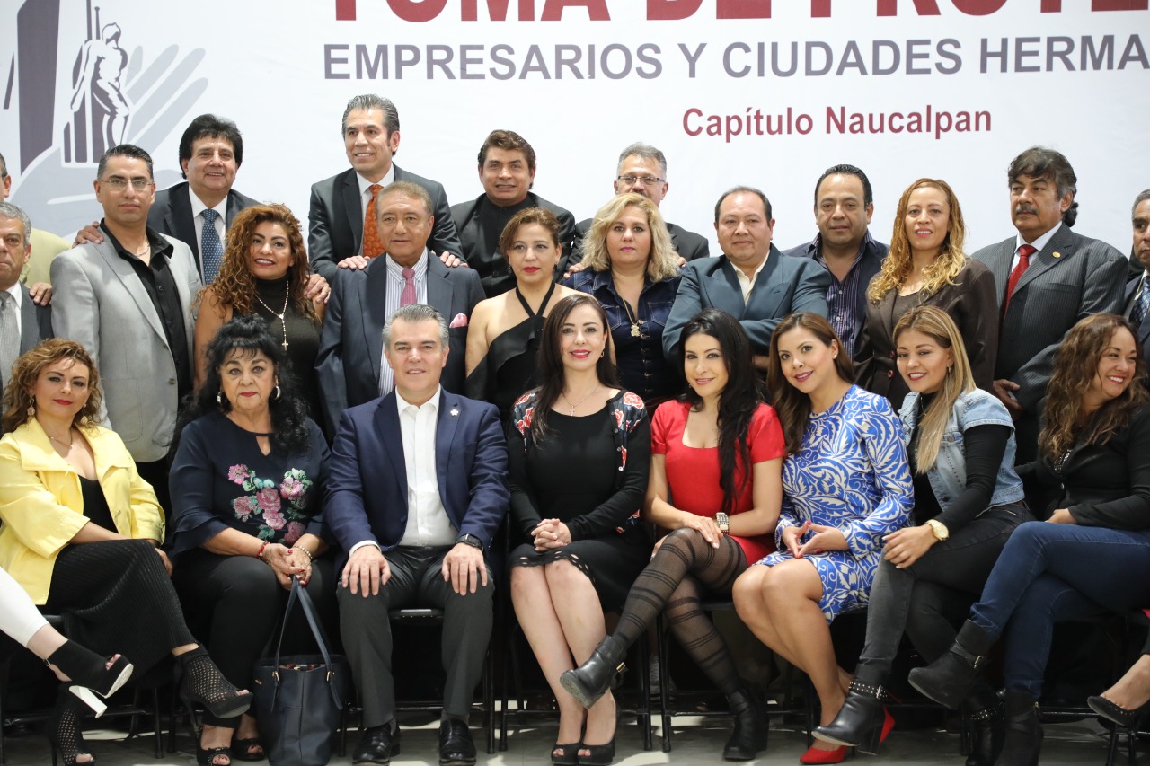 Empresarios y gobierno de Naucalpan se unen para garantizar una mayor inversión en el municipio