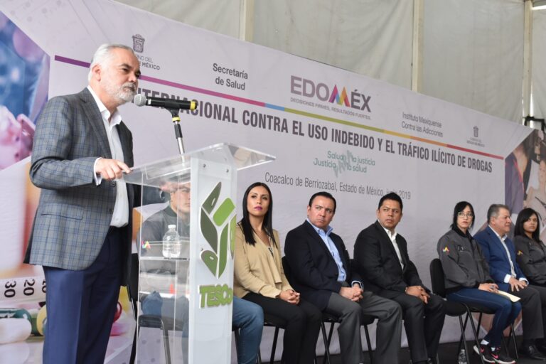 La Secretaria de Salud del Edoméx trabaja en la implementación de estrategias para reducir consumo de sustancias psicoactivas