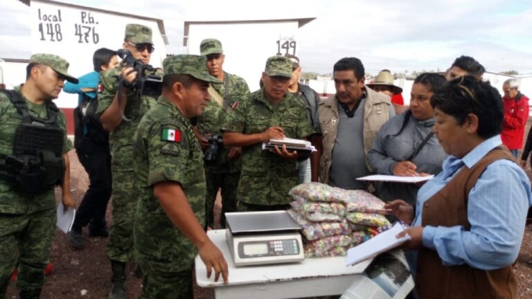 Personal del Imepi en coordinación con Sedena y Protección Civil del Estado de México realizaron simulacro en el Mercado de Artesanías Pirotécnicas “San Pablito”