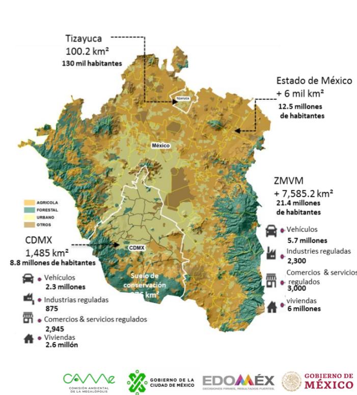 La Ciudad de México y la ZMVM emiten medidas para mejorar la calidad del Aire en la megalópolis