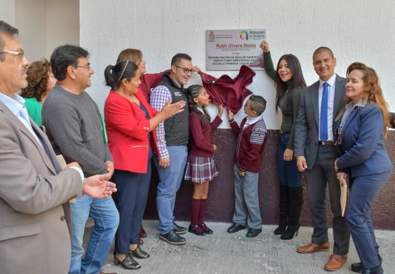 Gobierno atizapense continúa mejorando instalaciones educativas de este municipio