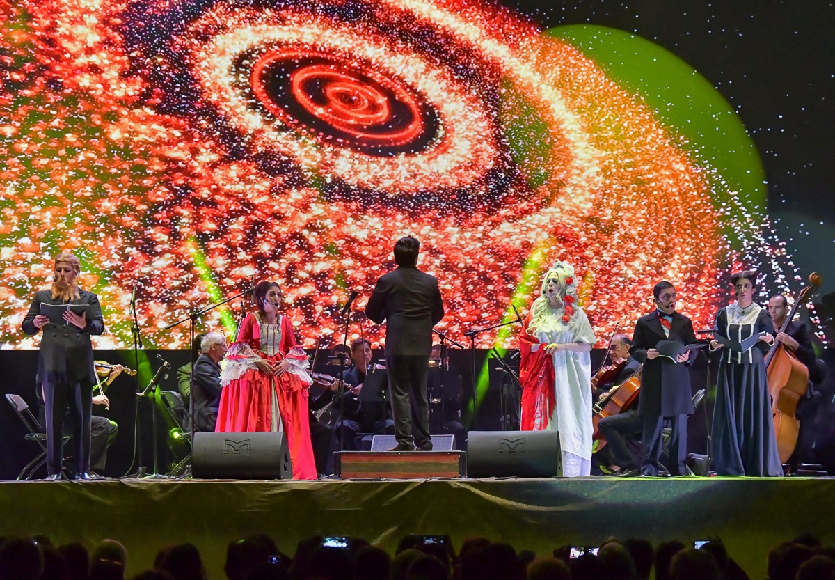 La ópera “De Veracruz a la República de Juárez” recibió una gran ovación durante su presentación en el  Festival Internacional de Cultura Atizapán 2019