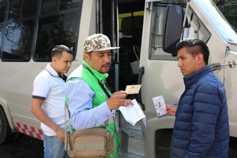 INVEAMEX Y SECRETARÍA DE MOVILIDAD REMITEN  A 27 UNIDADES DE TRANSPORTE PÚBLICO IRREGULARES EN NAUCALPAN