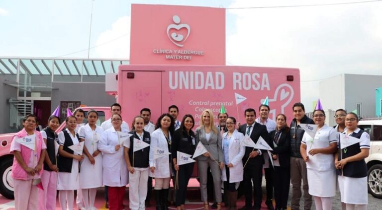 Unidad Rosa recorrerá el municipio de Huixquilucan llevando servicios médicos