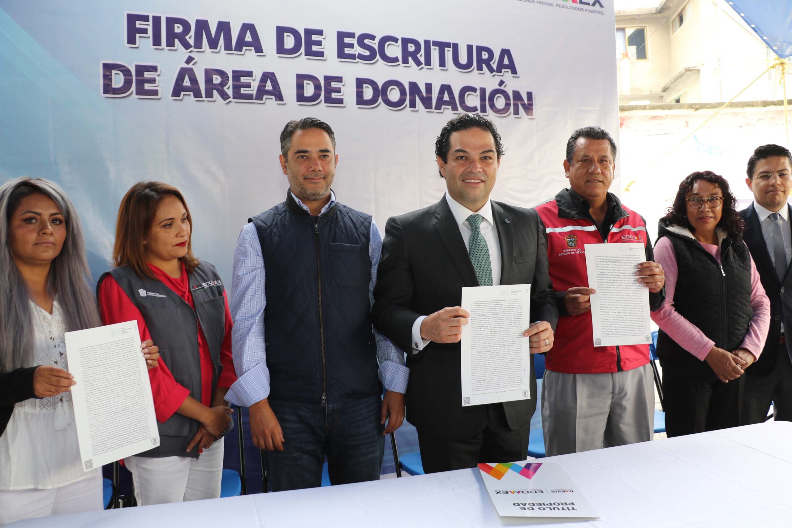 Anuncia alcalde de Huixquilucan la instalación de un parque en la zona de la Colonia El Bosque