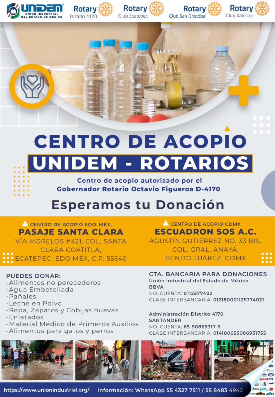 centro de acopio UNIDEM