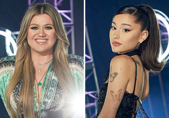 Péndulo-Kelly-Clarkson-Ariana-Grande-Give-Their-Takes-From-Justin-Kelly