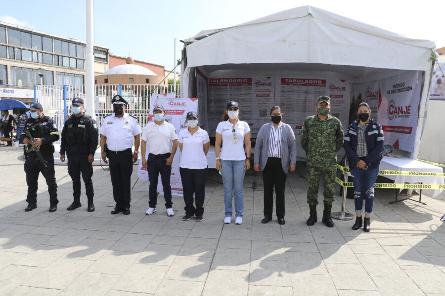 péndulo programa de canje de armas huixquilucan