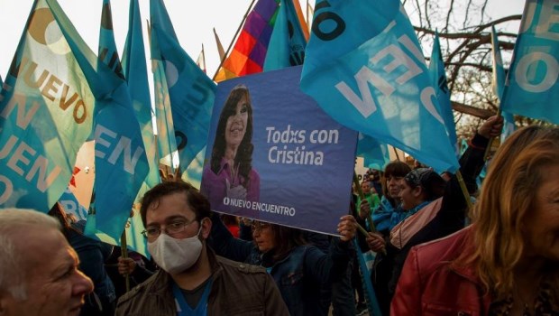 péndulo protesta en argentina caso cristina