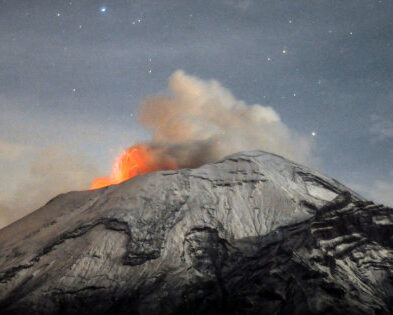 MEXICO-VOLCANO-POPOCATEPETL