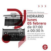 Horario 5 feb