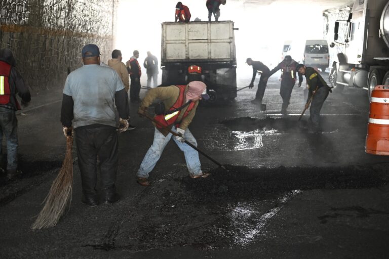 bacheo en Naucalpan péndulo