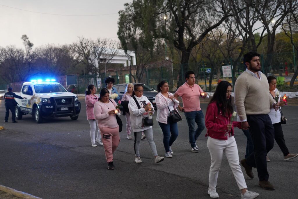 marcha pacífica en Cuautitlán Izcalli