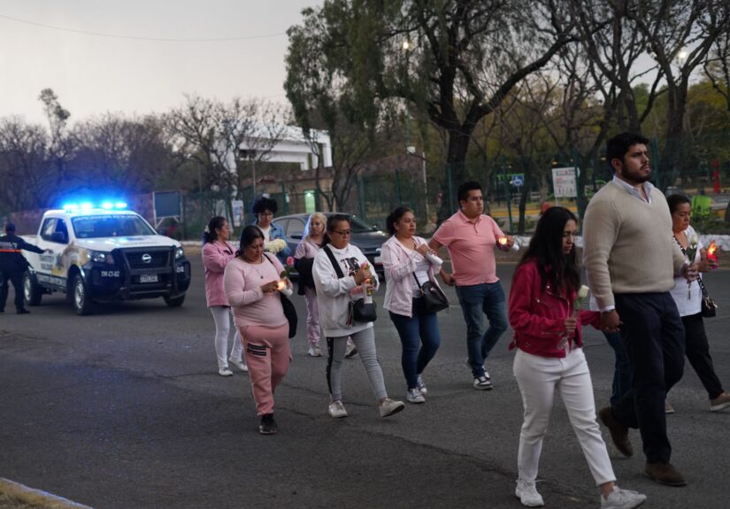 marcha pacífica en Cuautitlán Izcalli