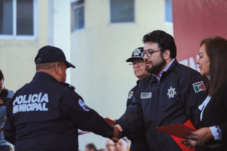 reconocen a policías de Naucalpan