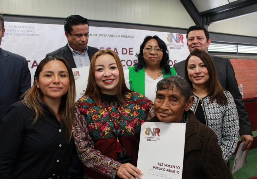 entrega de testamentos Nicolás Romero