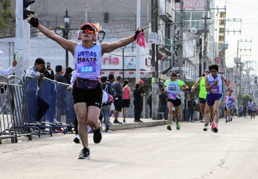 carrera para celebrar a la mujer