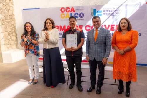 Firman convenio de colaboración el gobierno de Coacalco y CODHEM para ...
