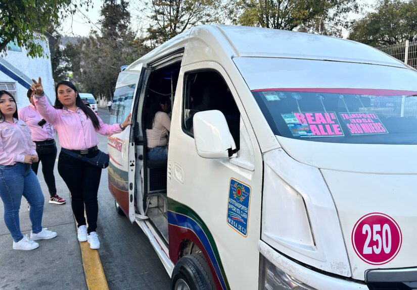 transporte rosa edoméx