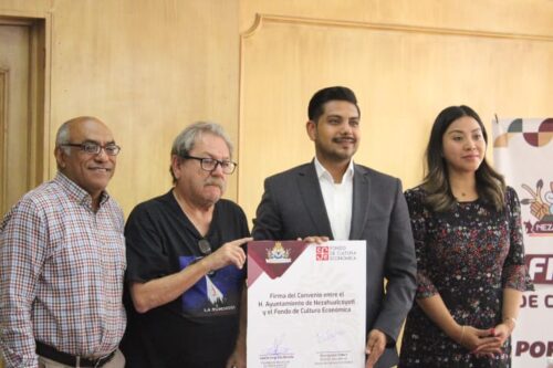 firma de Convenio en Neza