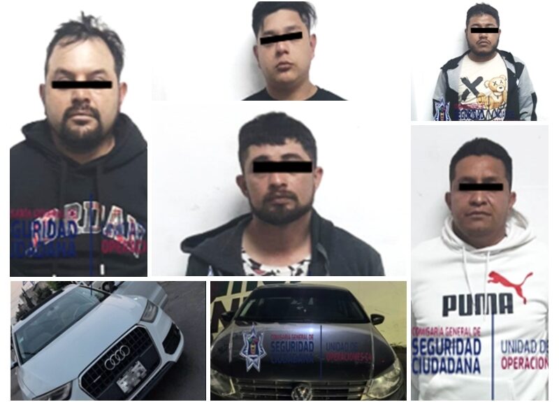 extorcionadores de comerciantes de neza