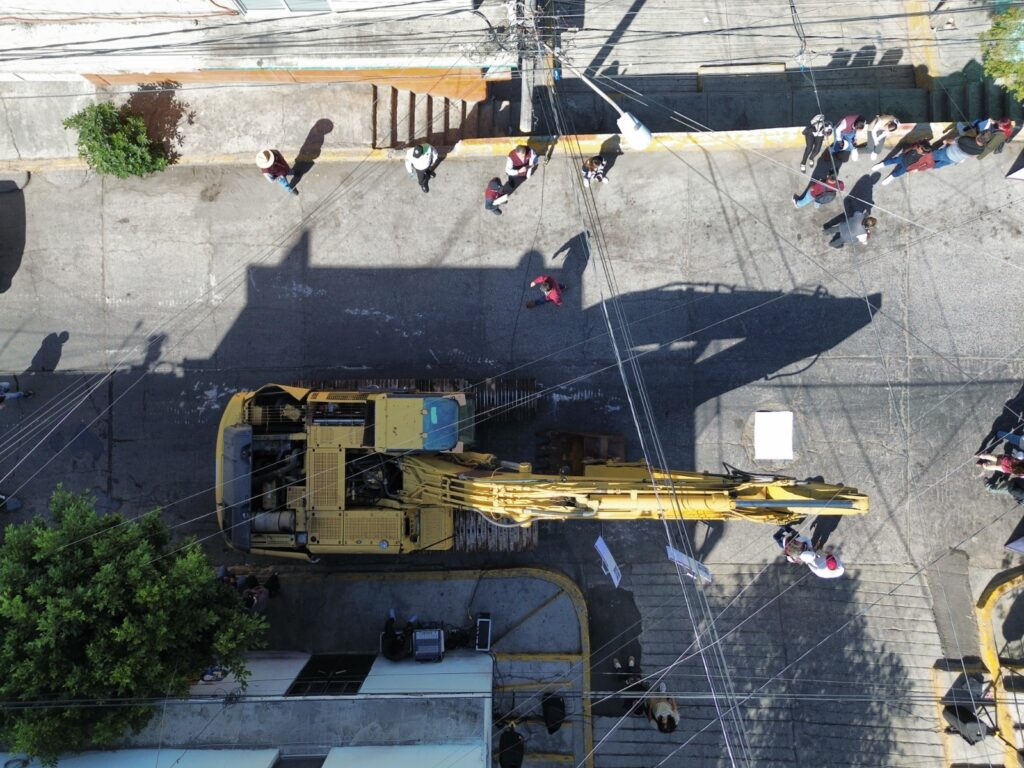 Obras zona Oriente de Tlalnepantla