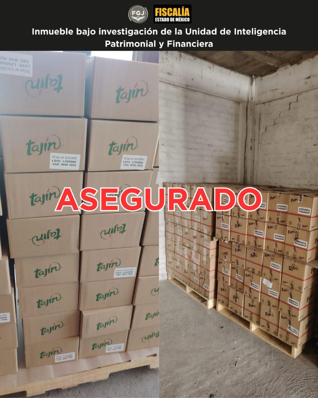 mercancía recuperada