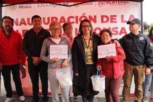 inauguran lechería en Ecatepec