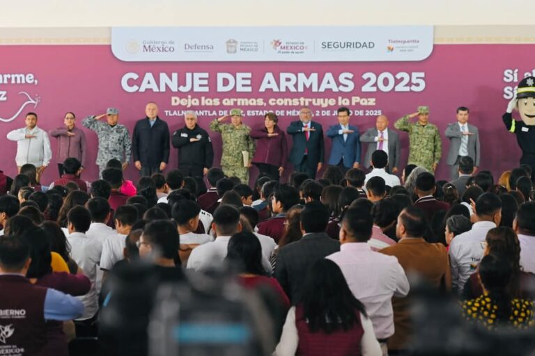 Canje de Armas 2 de junio Tlalnepantla