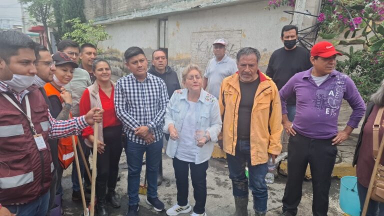 limpia de basura en el municipio de La Paz