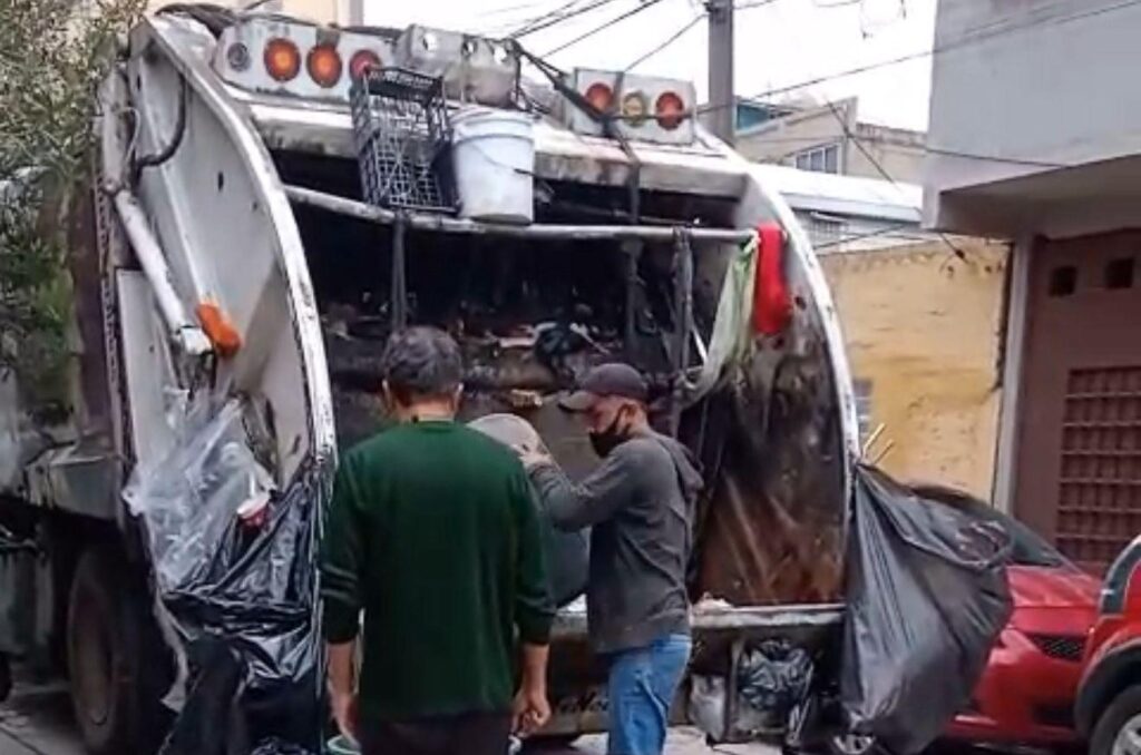 recolección de basura en Neza