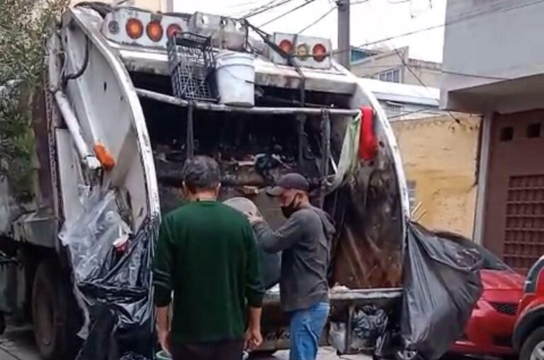 recolección de basura en Neza