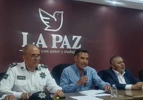Captura de pantalla 2025-07-15 conferencia de prensa municipio de la Paz