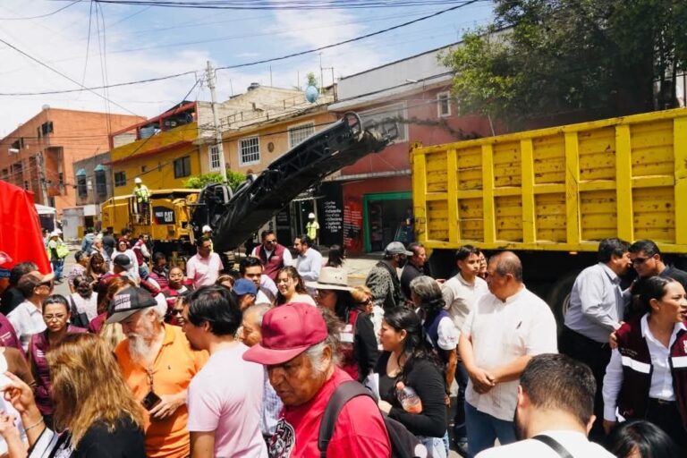 inició de obras Tlalnepantla