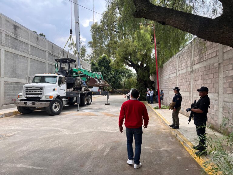 La Paz recupera trascabo