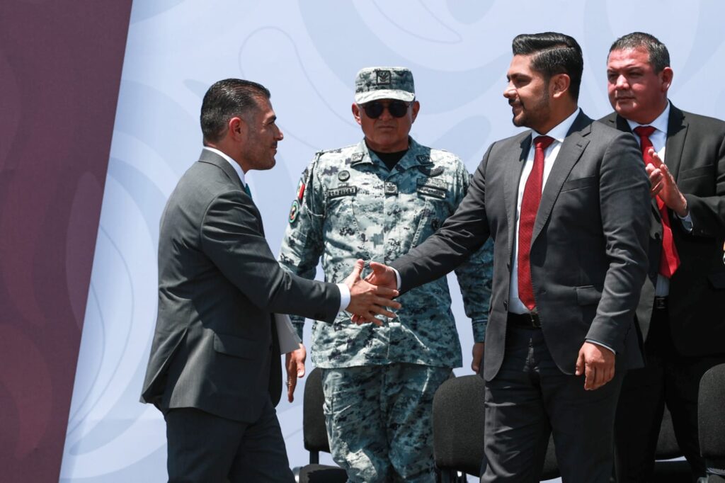 Nezahualcóyotl, Presidenta lanza el Mando Unificado Oriente; será modelo nacional de seguridad, afirma Adolfo Cerqueda