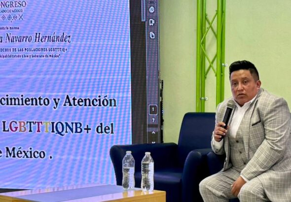 Le diputade Luisa Esmeralda Navarro