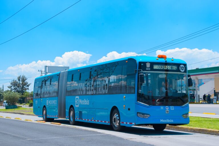 Estrena EdoMéx autobuses eléctricos en la Línea IV del Mexibús; conectan Tecámac con Metro La Raza