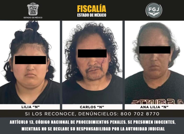 presuntos implicados en la muerte de un niño e La Paz Edoméx