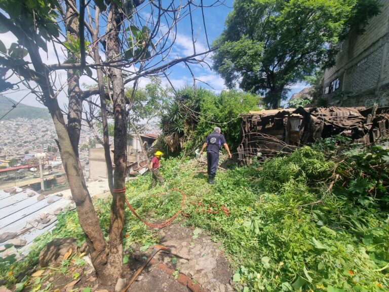 Atienden deslabe en Tlalnepantla