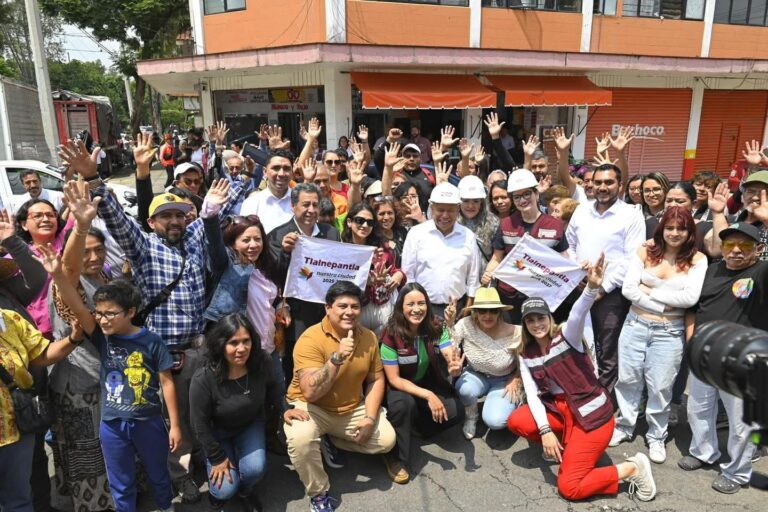 recuperació de banquetas en Tlalnepantla