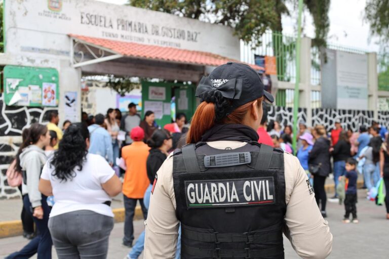 Seguridad regreso a clases Tecámac