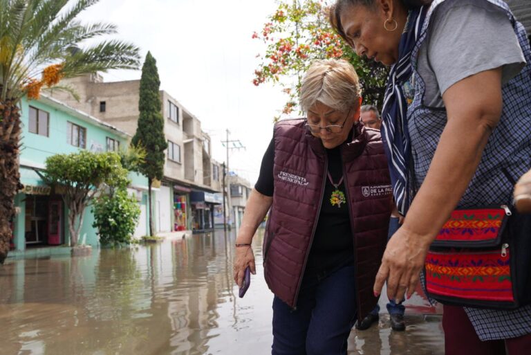 inundación en La Paz