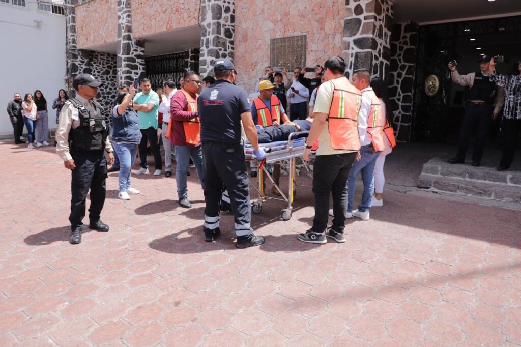 simulacro Tecámac