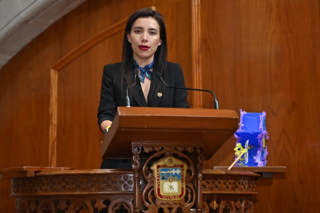 diputada Itzel Pérez Correa, del Grupo Parlamentario del PVEM (GPPVEM)